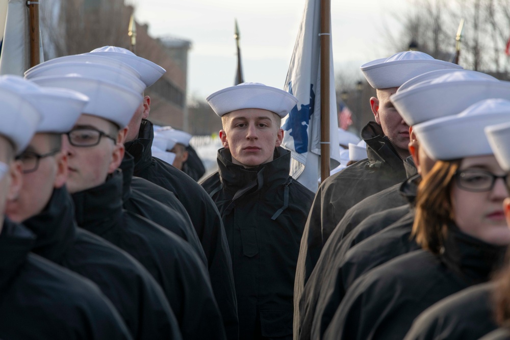 Recruit Training Command Pass in Review