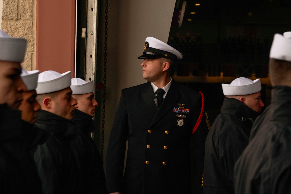 Recruit Training Command Pass in Review