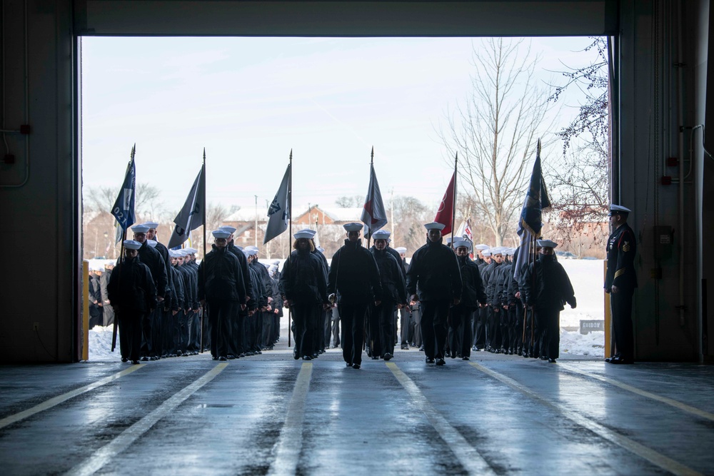 Recruit Training Command Pass in Review