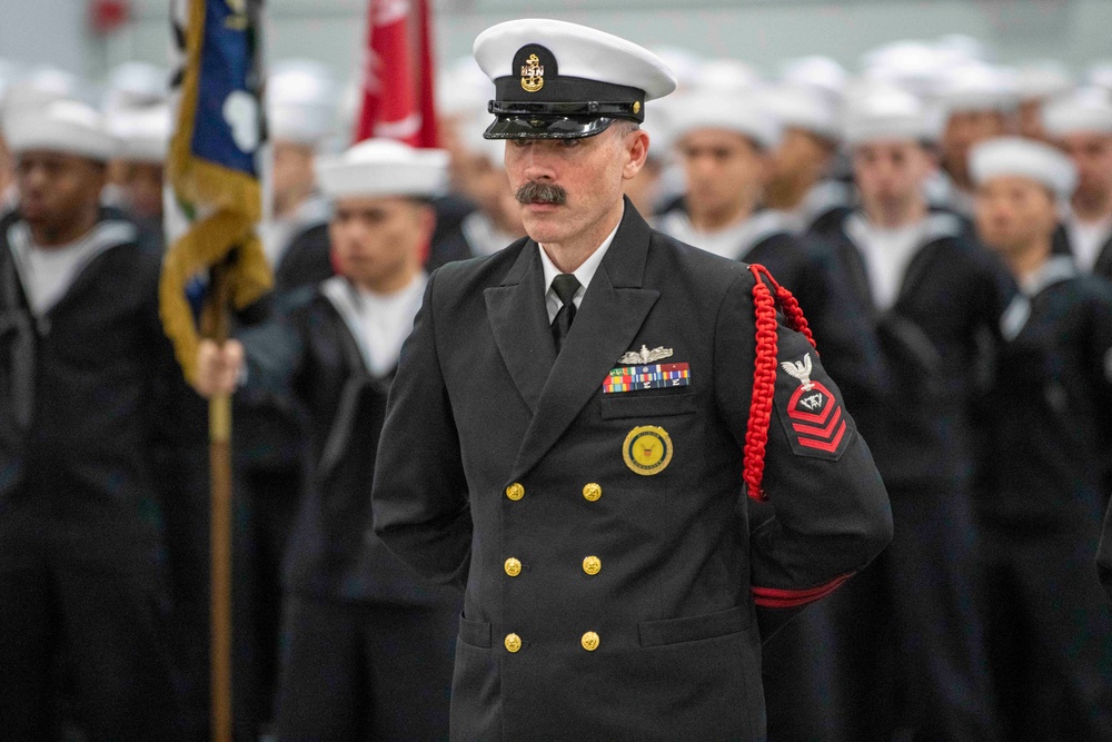 Recruit Training Command Pass in Review