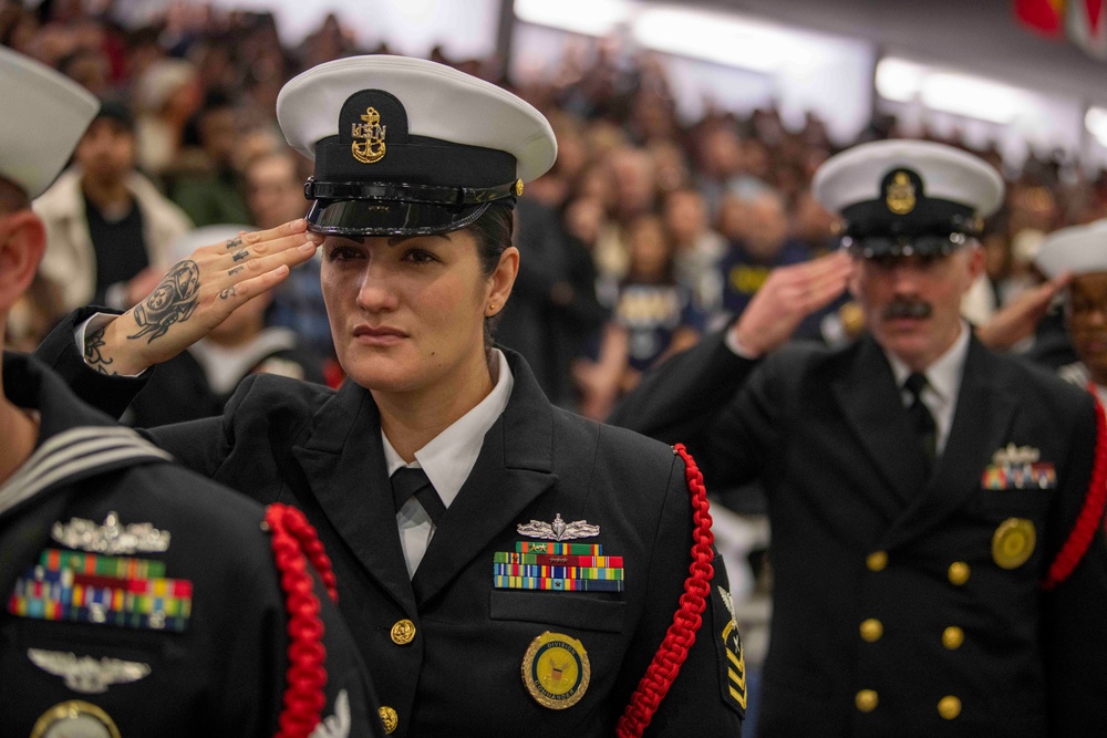 Recruit Training Command Pass in Review