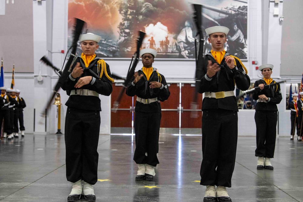 Recruit Training Command Pass in Review