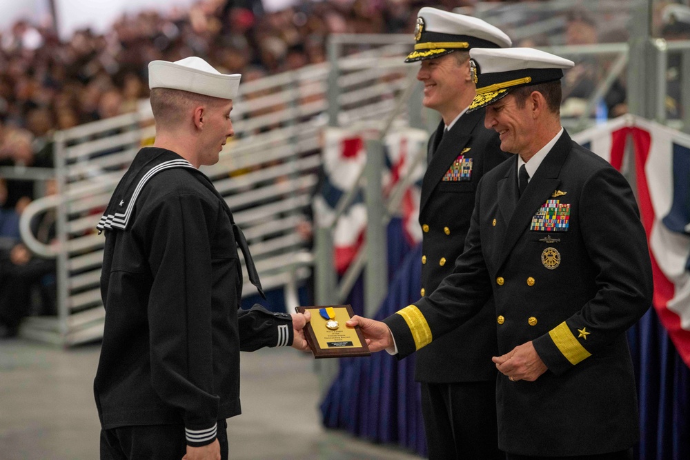 Recruit Training Command Pass-in-Review Award Winners