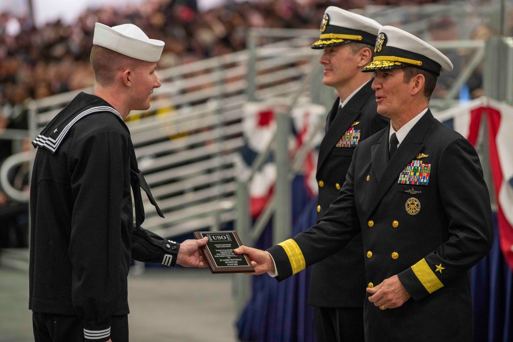 Recruit Training Command Pass-in-Review Award Winners