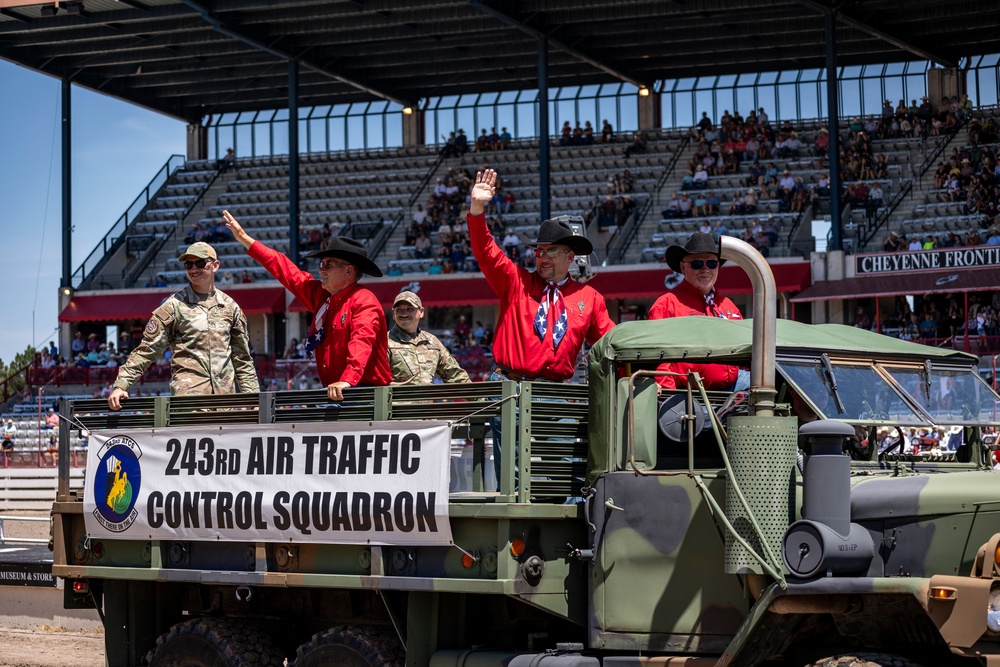 Cheyenne Frontier Days celebrates Military Monday at the rodeo