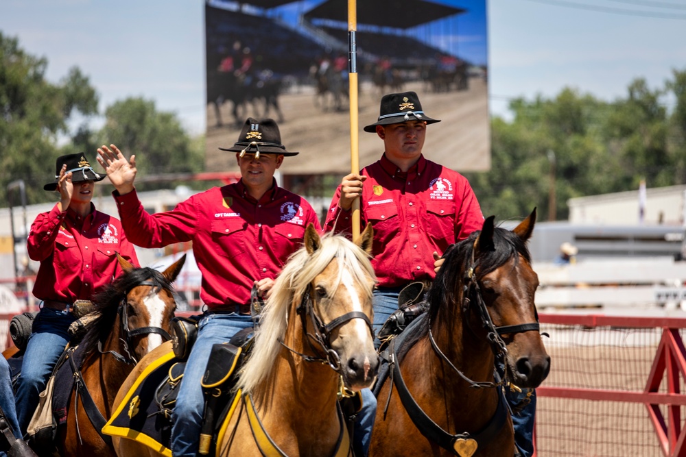 Cheyenne Frontier Days celebrates Military Monday at the rodeo