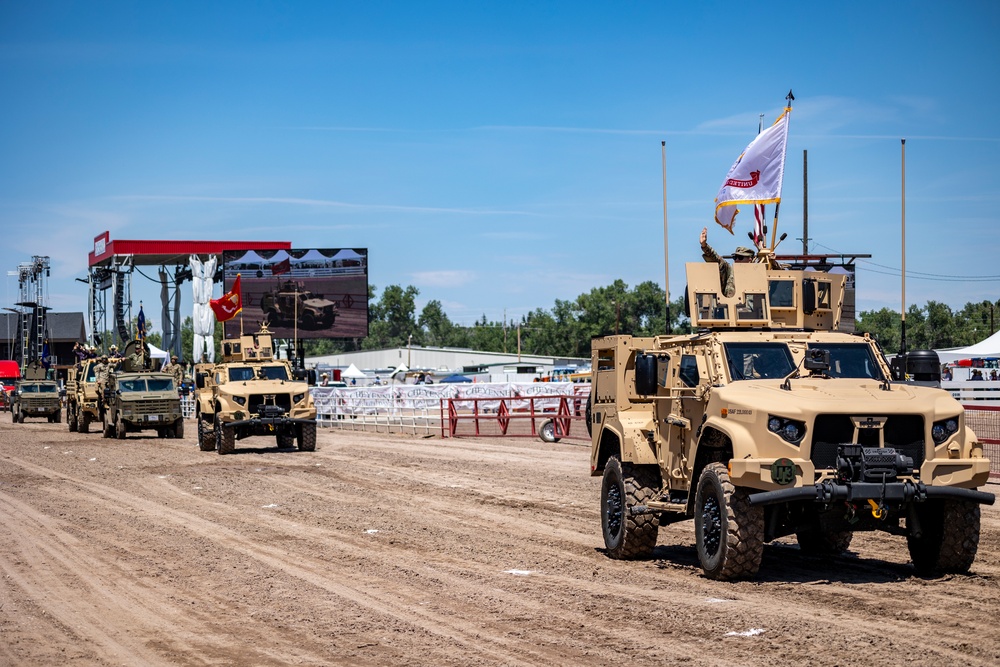 Cheyenne Frontier Days celebrates Military Monday at the rodeo