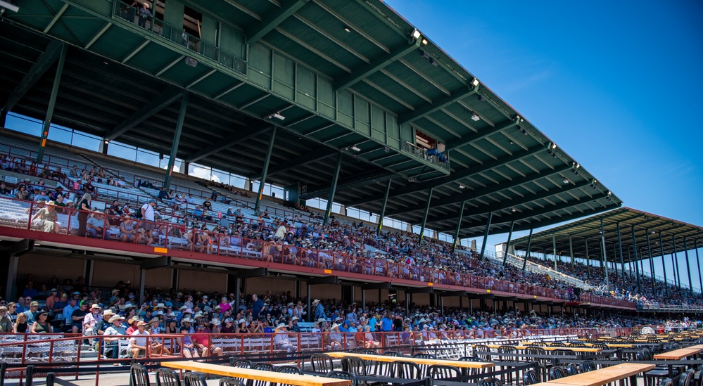 Cheyenne Frontier Days celebrates Military Monday at the rodeo