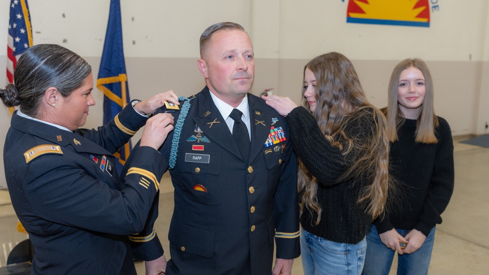 Medford Resident Rapp Promoted to Lt. Col. in Oregon National Guard