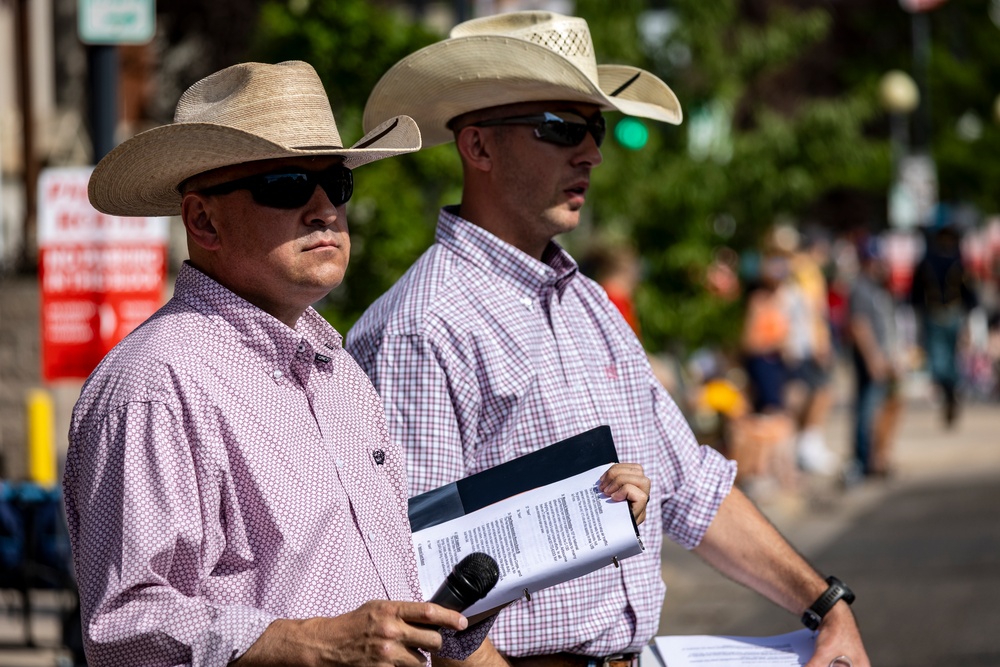 DVIDS Images 2023 Cheyenne Frontier Days Grand Parade [Image 18 of 19]