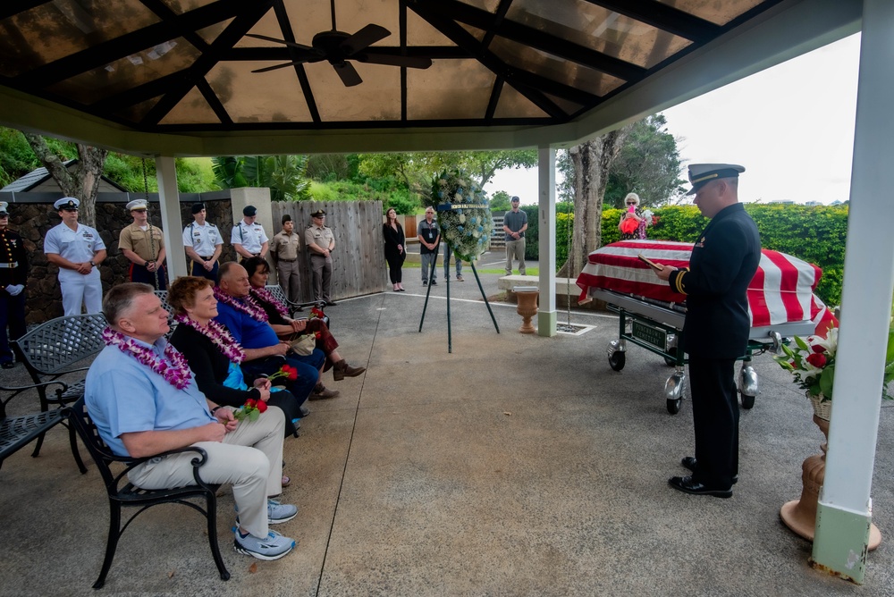 DPAA conducts funeral for Pvt. Eugene P. Miller