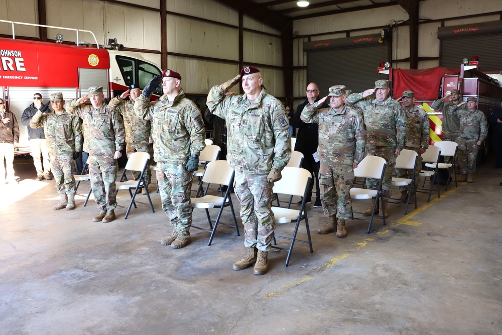 Fort Johnson increases emergency capabilities with new fire station