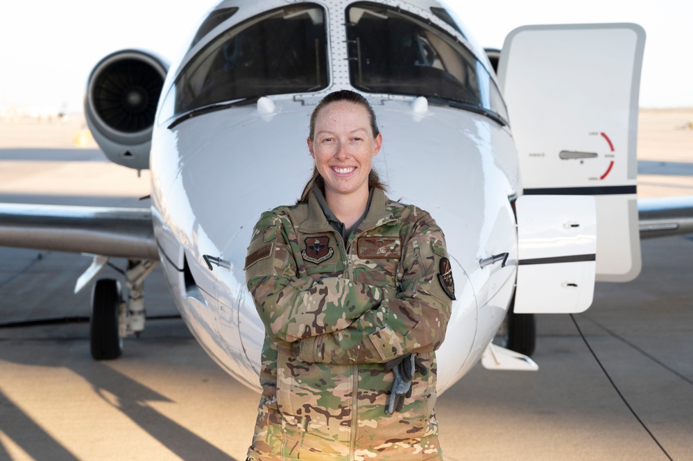 Baby on board! Laughlin instructor pilot makes history with groundbreaking policy change