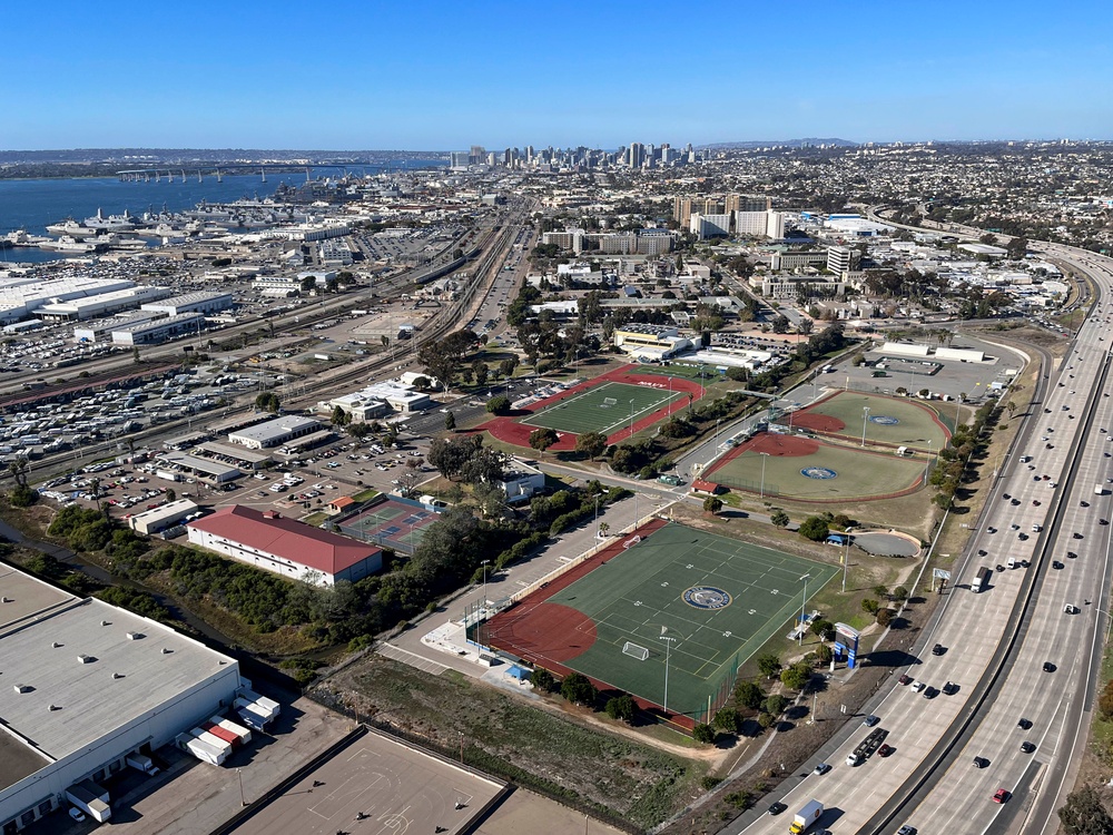 MH-60S Aerial Photos Naval Base San Diego