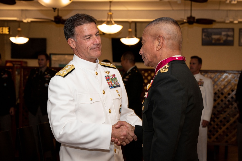 U.S. INDOPACOM Commander Presents Legion of Merit to Royal Thai Armed Forces Gen. Chalermphon
