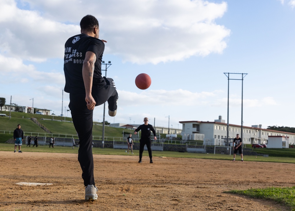 3d Marine Division, Headquarters Battalion Kick-Ball Tournament