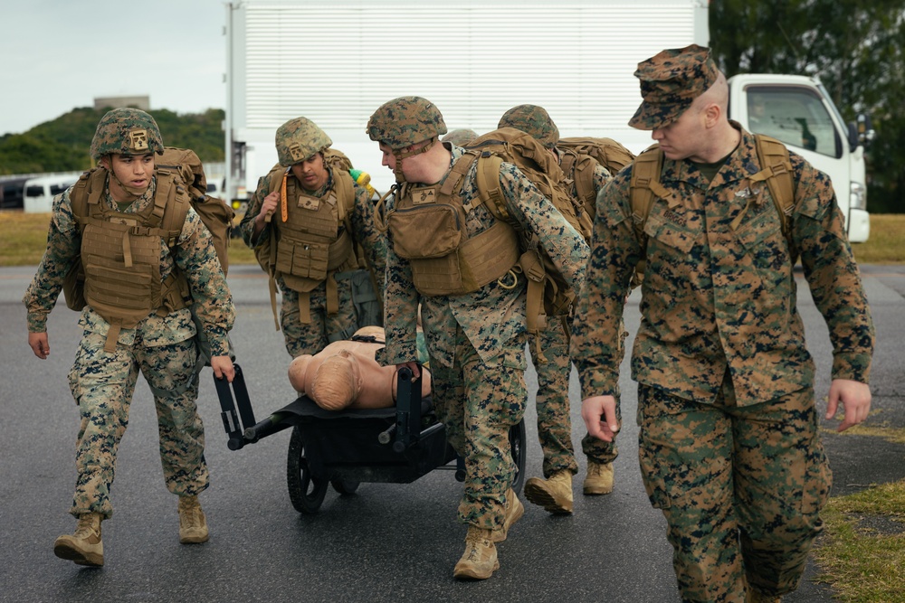 31st MEU CBRN conduct a Chemical Response Exercise