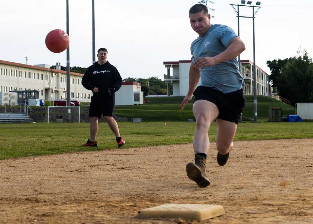 3d Marine Division, Headquarters Battalion Kick-Ball Tournament