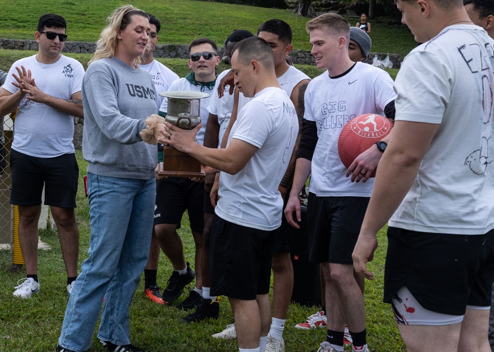 3d Marine Division, Headquarters Battalion Kick-Ball Tournament
