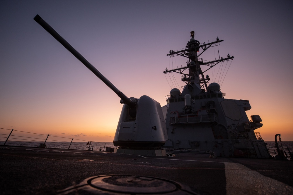 USS Laboon Transits Bab al-Mandeb