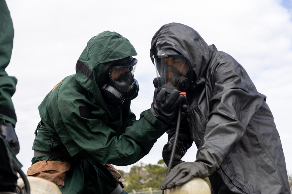 31st MEU CBRN conducts Chemical Response Exercise