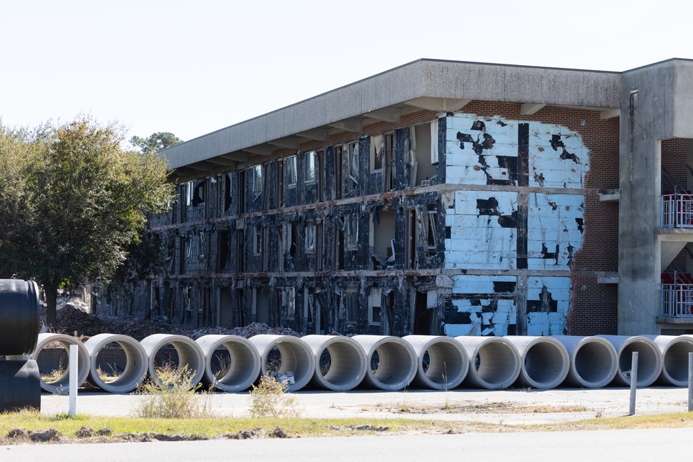 Combat Logistics Battalion Barracks Demolition