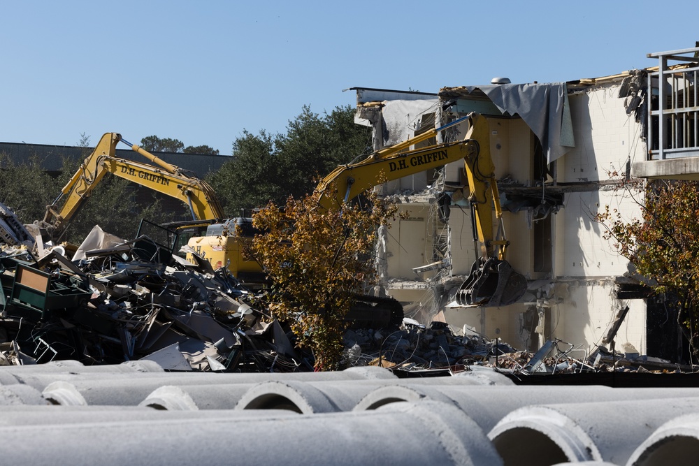 Combat Logistics Battalion Barracks Demolition