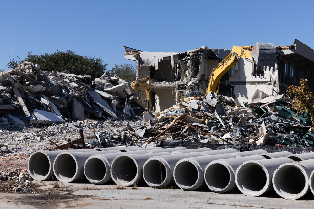 Combat Logistics Battalion Barracks Demolition