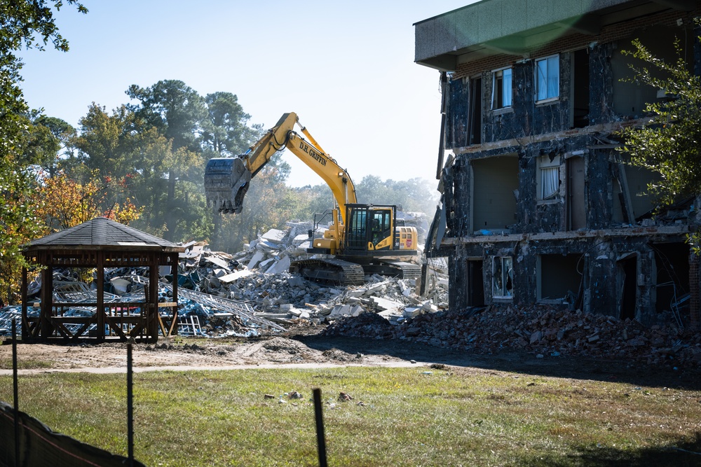 Combat Logistics Battalion Barracks Demolition