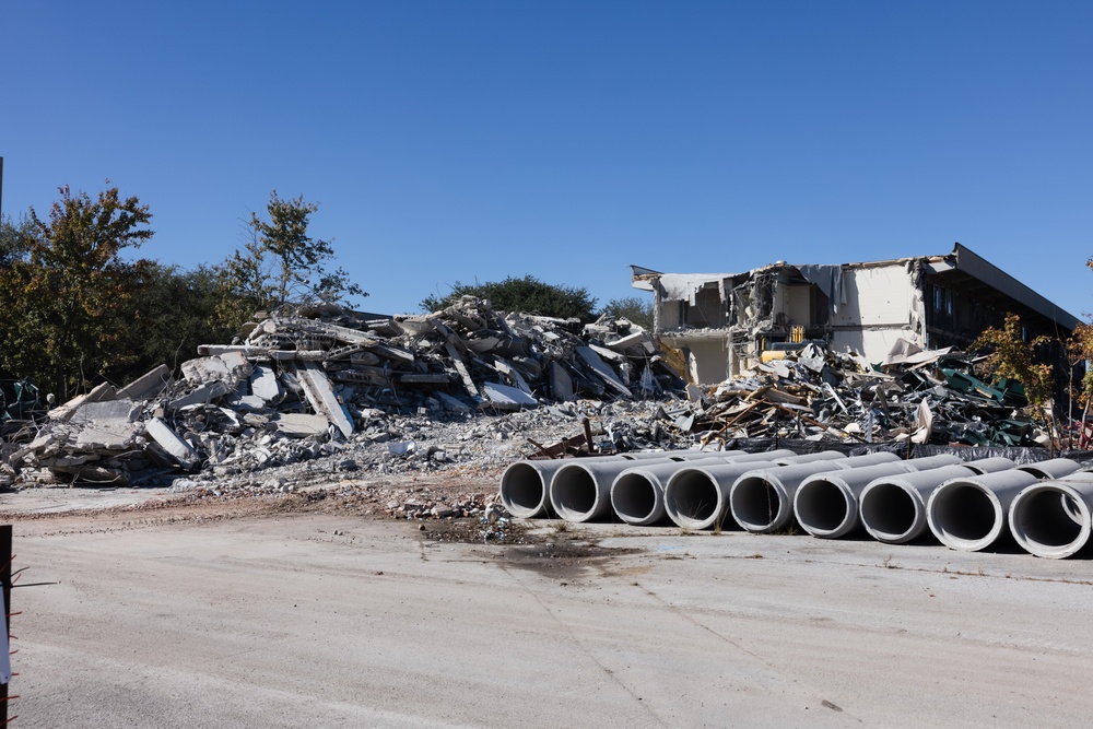 Combat Logistics Battalion Barracks Demolition