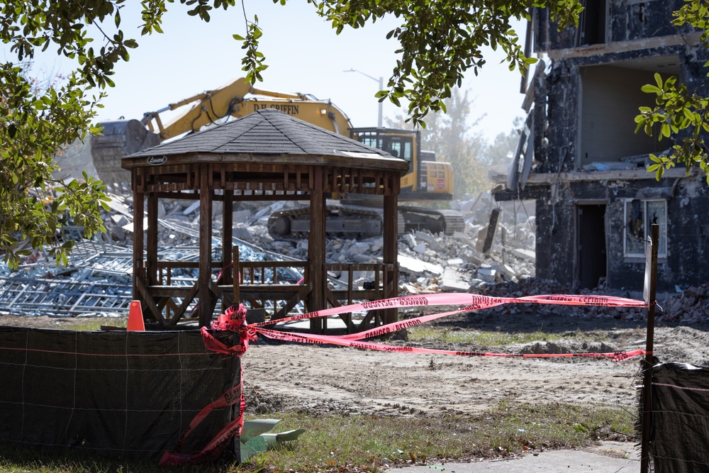 Combat Logistics Battalion Barracks Demolition