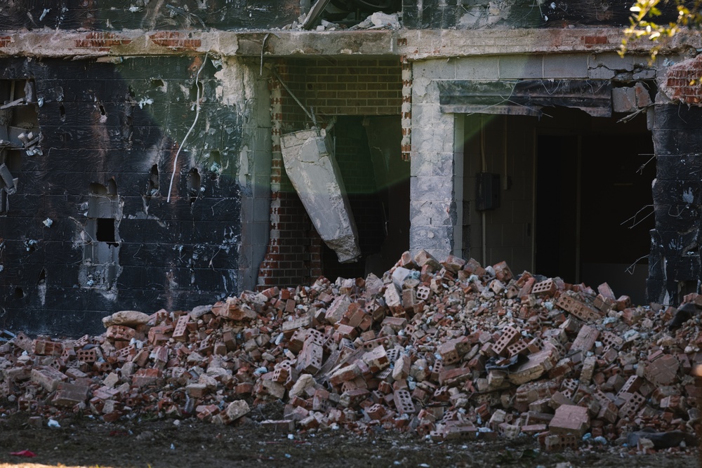 Combat Logistics Battalion Barracks Demolition