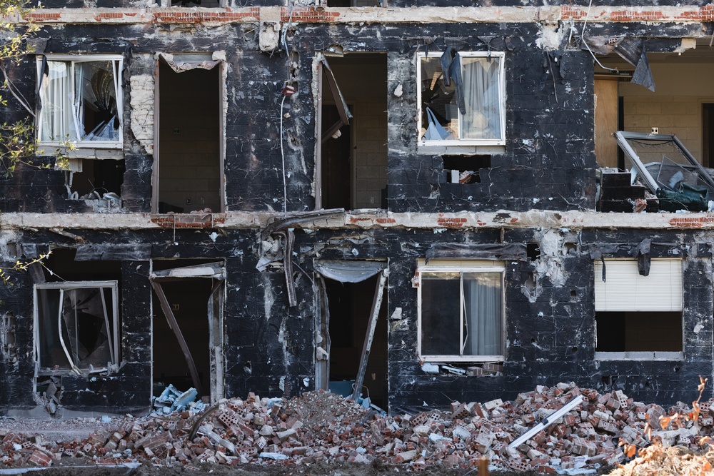 Combat Logistics Battalion Barracks Demolition