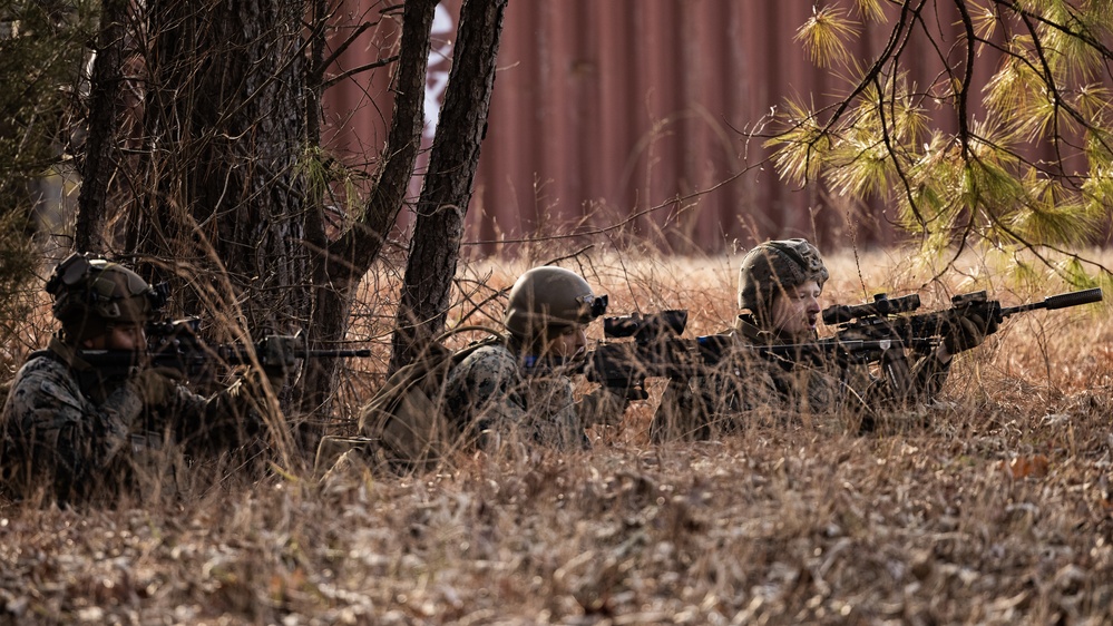 Alpha Co., BLT 1/8 Conducts MOUT Raid