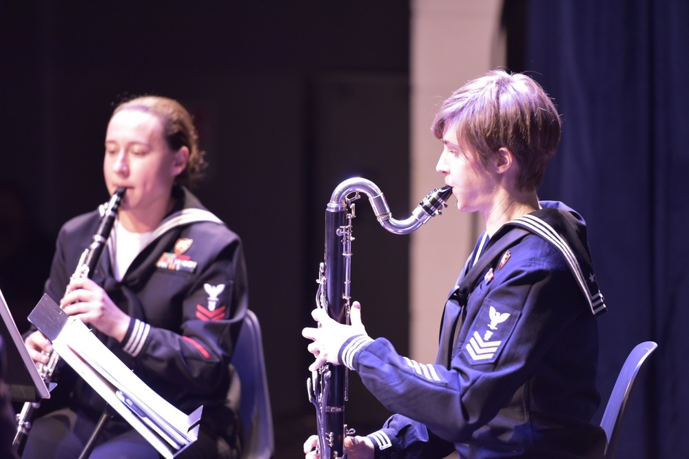 U.S. Naval Forces Europe and Africa Band Concert at Teatro De Lise