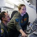 USAF Brig. Gen. Clark visits P-8A Poseidon