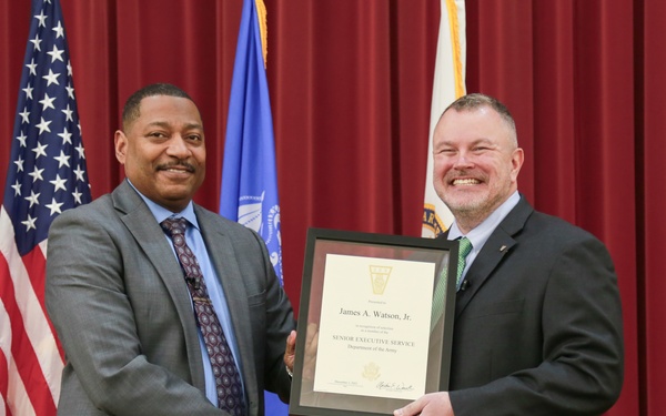 Dr. James Watson Inducted into SES Corps