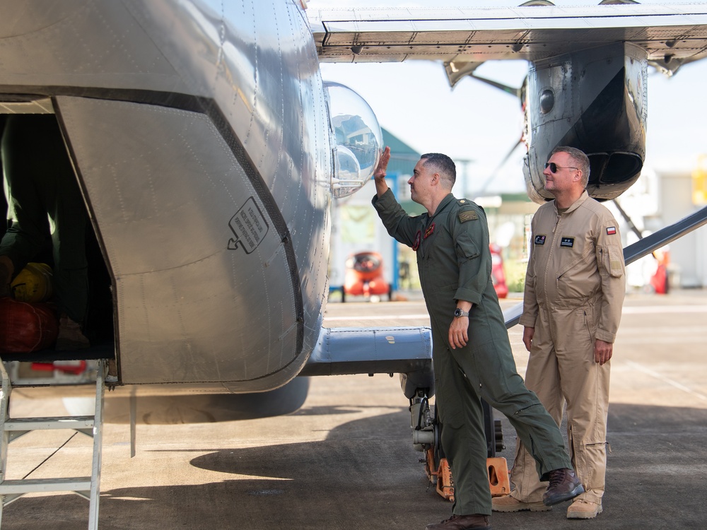 Polish Navy Visits VP-46