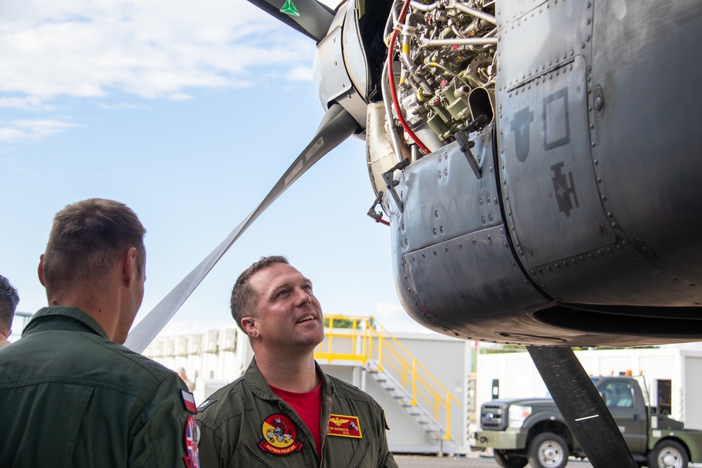 Polish Navy Visits VP-46