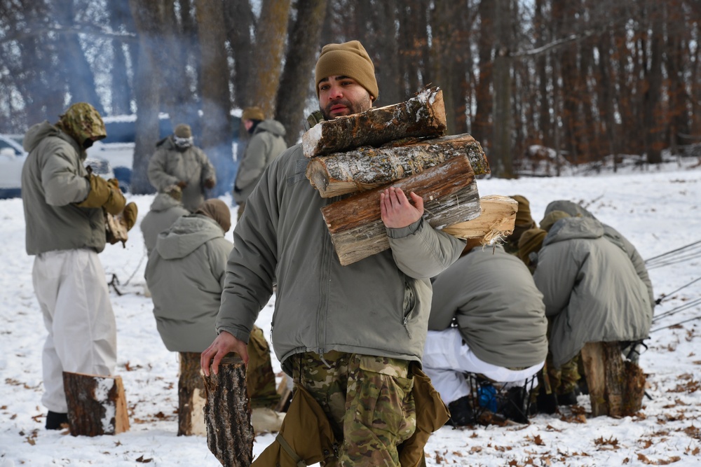 Air National Guard Security Forces hosts Cold Weather Operations Course