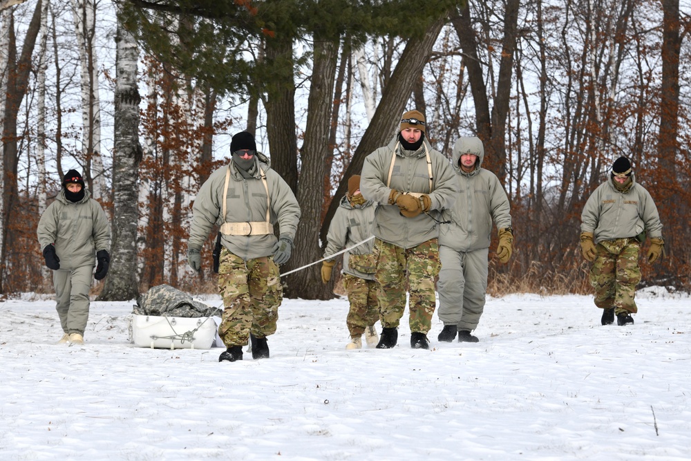 Air National Guard Security Forces hosts Cold Weather Operations Course