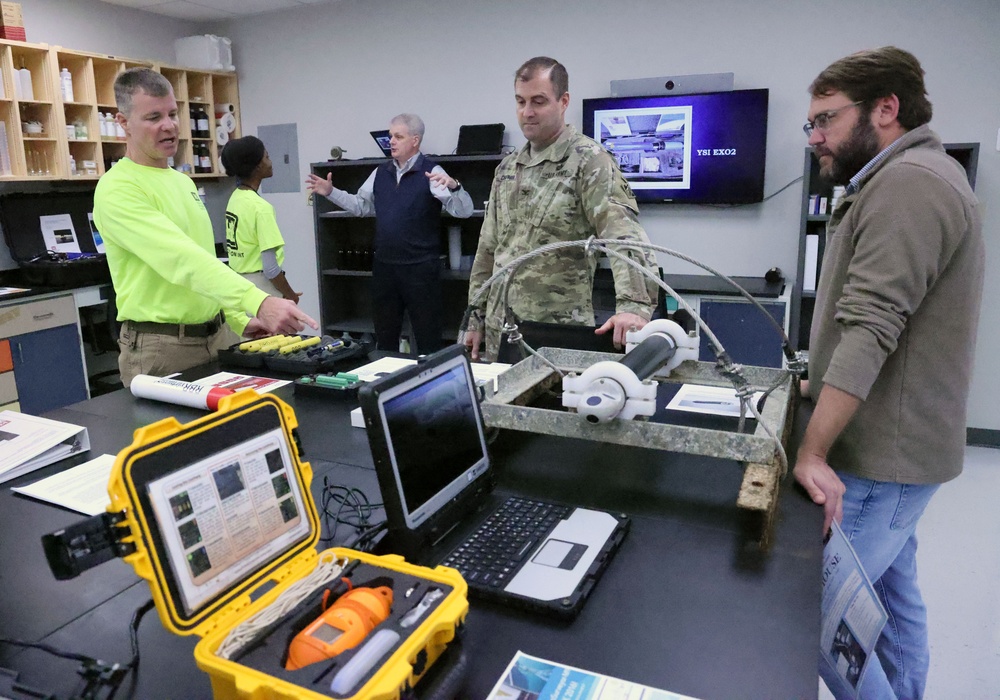 Mobile District Data Collection Unit hosts open house