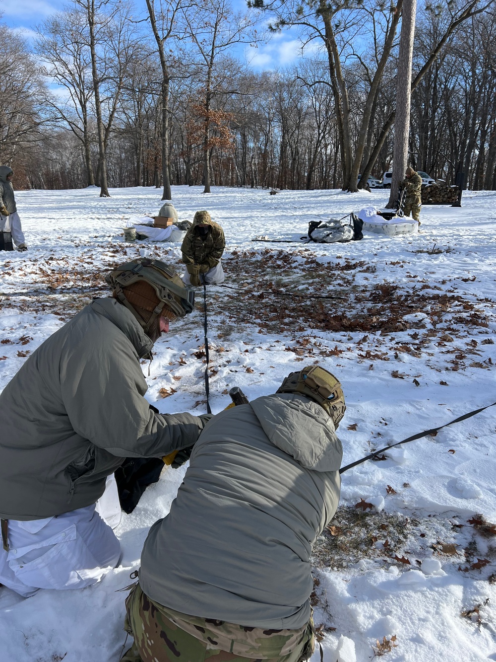 Air National Guard Security Forces hosts Cold Weather Operations Course