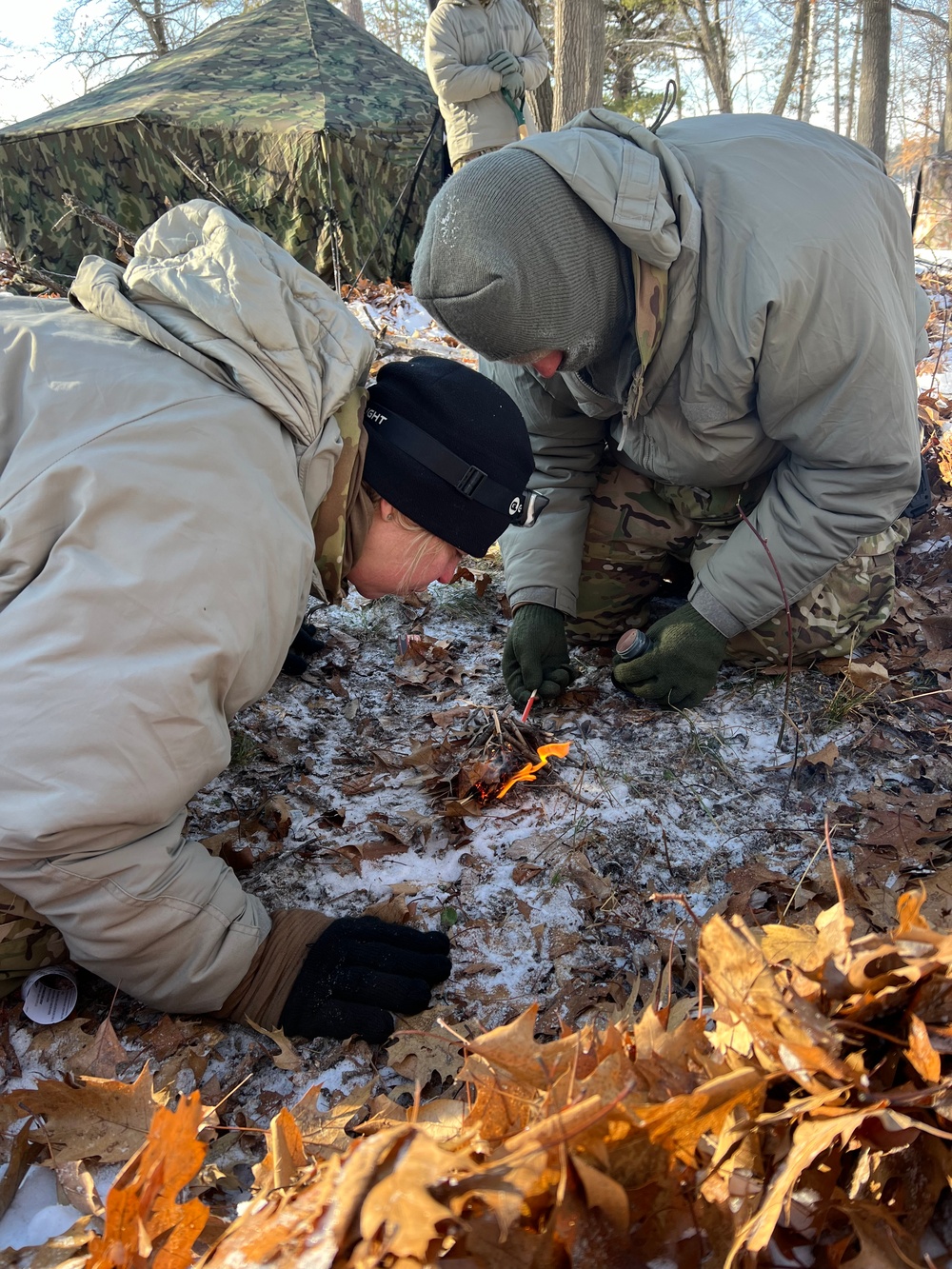 Air National Guard Security Forces hosts Cold Weather Operations Course