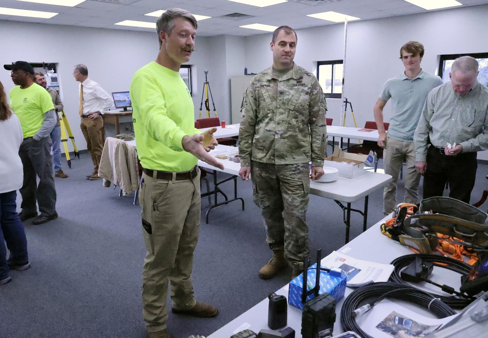 Mobile District Data Collection Unit hosts open house