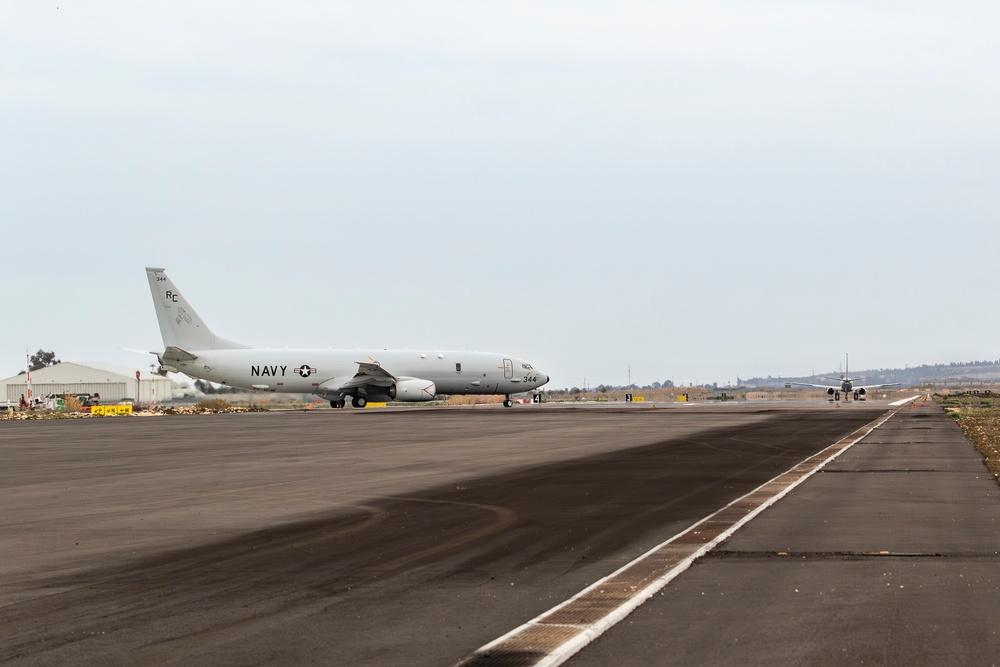 P-8A Poseidon Takes Off