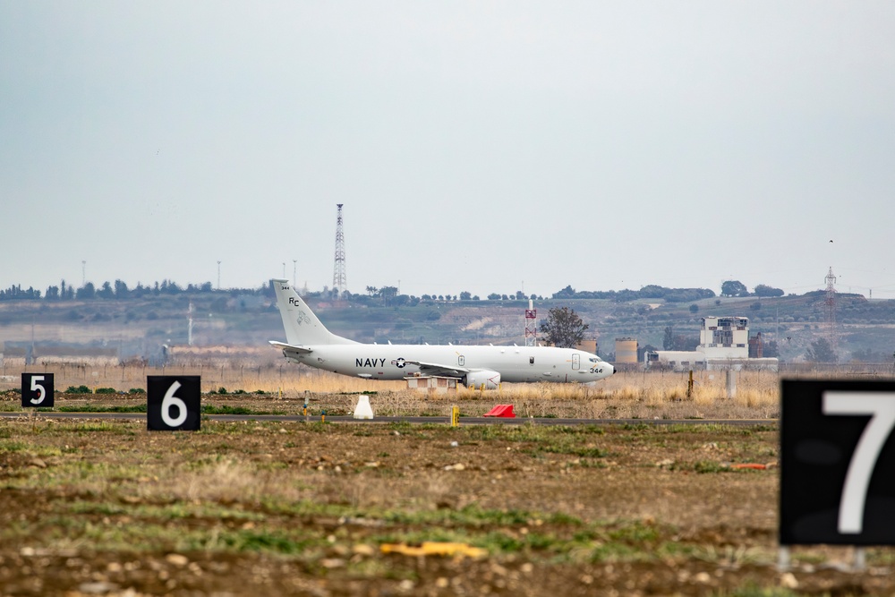 P-8A Poseidon Takes Off