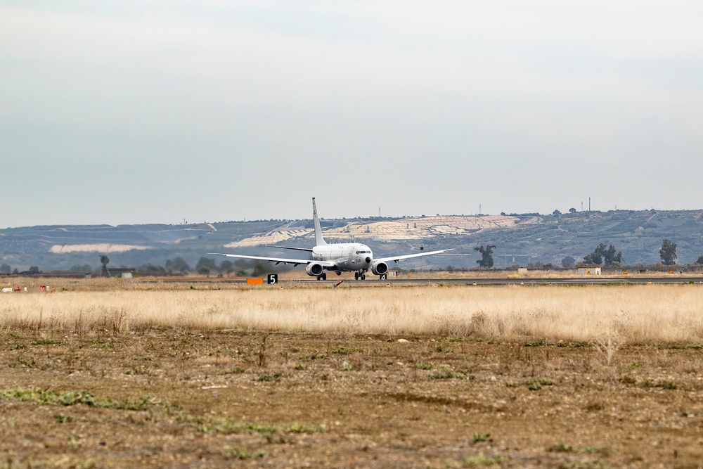 P-8A Poseidon Takes Off