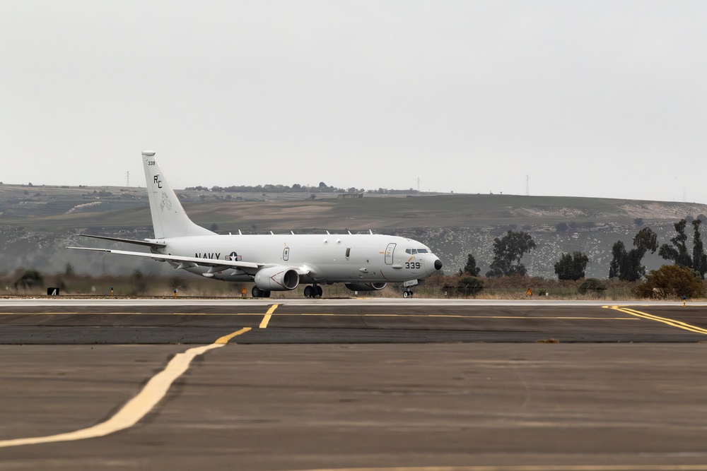 P-8A Poseidon Takes Off