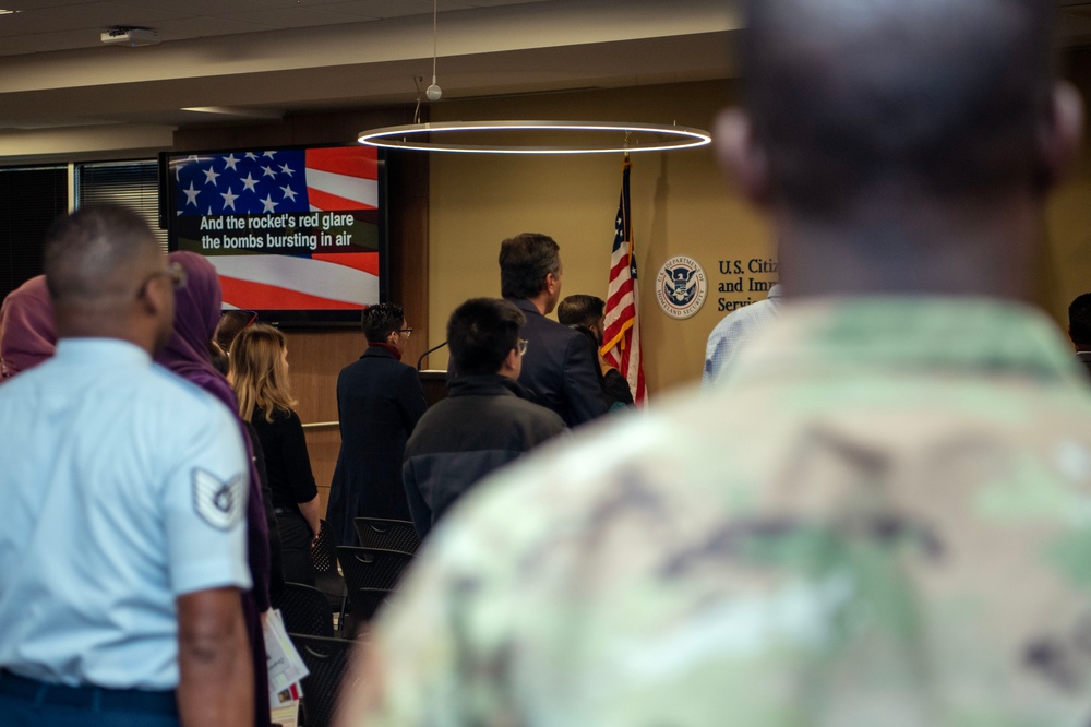 NCANG recruiters witness 48 immigrants become US citizens